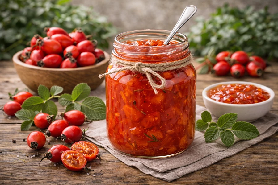 Browin Przepiśnik - Compota de rosa mosqueta