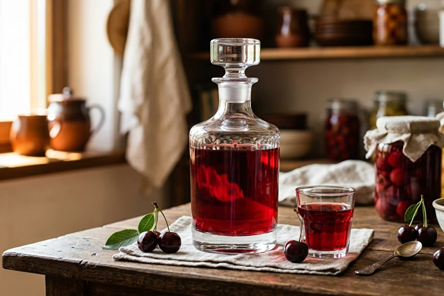 Browin Przepiśnik - Licor caseiro de ginja