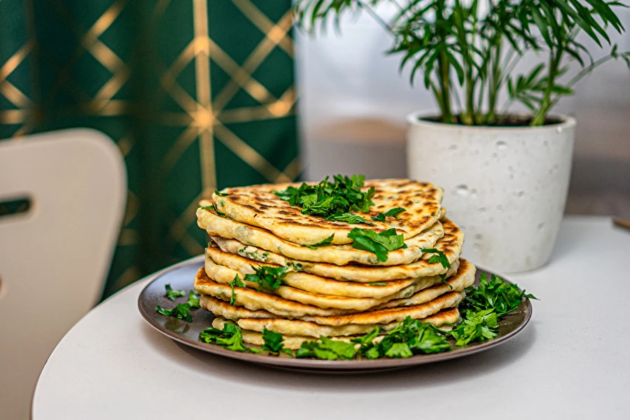 Browin Przepiśnik - Pães turcos na frigideira