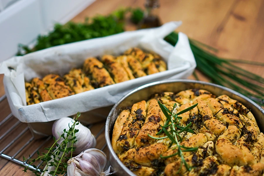Browin Przepiśnik - Pão de ervas para partilhar