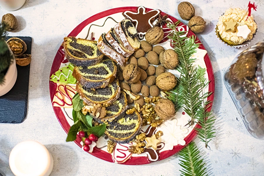 Browin Przepiśnik - Rocambole de sementes de papoila de Natal, que sai sempre bem!