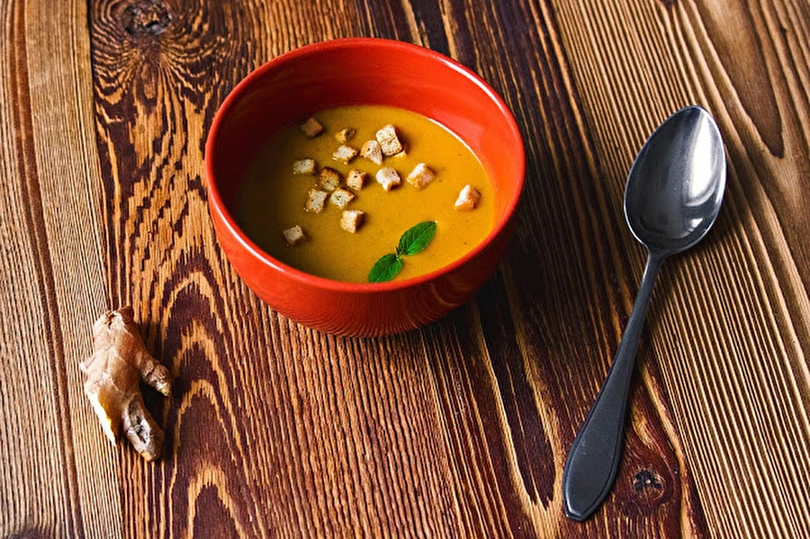Browin Przepiśnik - Sopa de gengibre reconfortante