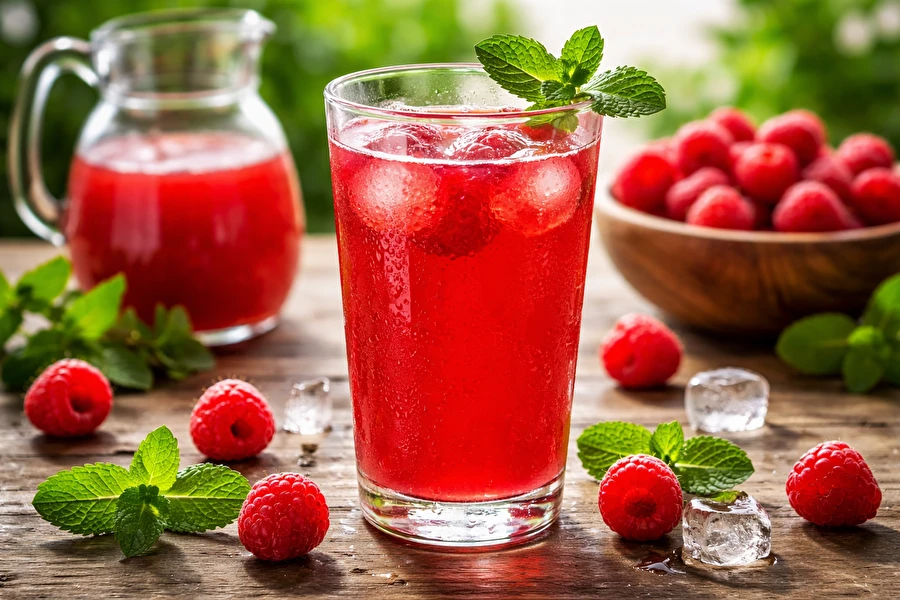 Browin Przepiśnik - Sumo de framboesa