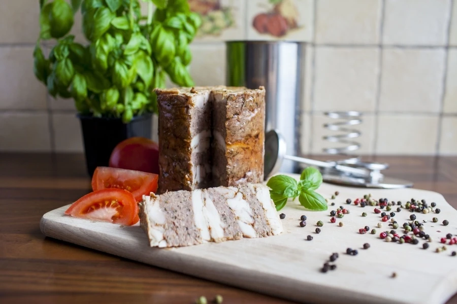 Browin Przepiśnik - Terrina de frango e carne picada - szynkowar