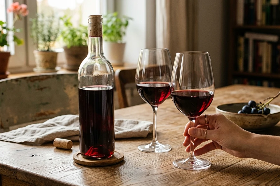 Browin Przepiśnik - Vinho tinto caseiro de uvas